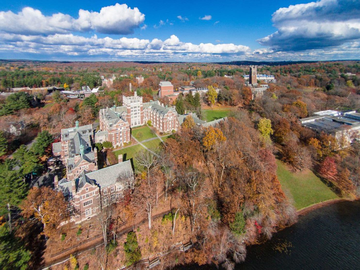 Wellesley College in Massachusetts. (Courtesy of Wellesley)
